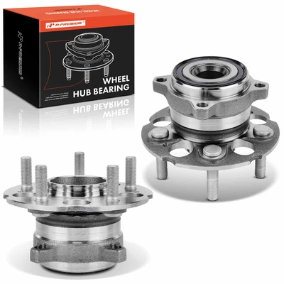 2 Pcs Rear Wheel Bearing Hub Assembly with ABS Sensor