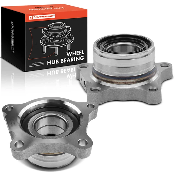 A-Premium APHB0789 2008-2019 Lexus LX570 Wheel Bearing and Hub Assembly Kit Rear Driver & Passenger