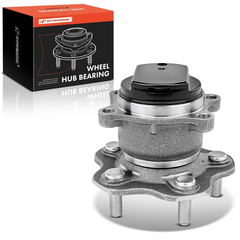 A-Premium APHB0195 2015 Nissan Rogue Select Wheel Bearing and Hub Assembly Kit Rear Driver or Passenger