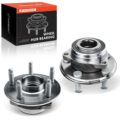 2 Pcs Wheel Bearing & Hub Assembly