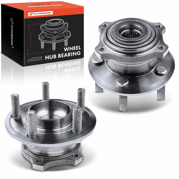 A-Premium APHB0073 Wheel Bearing and Hub Assembly Kit Rear Driver & Passenger