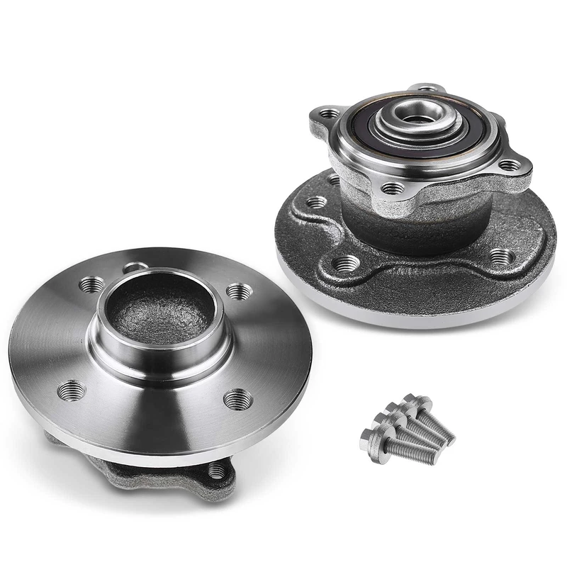 A-Premium APHB0074 2002-2006 Mini Cooper Wheel Bearing and Hub Assembly Kit Rear Driver & Passenger