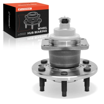 Rear Driver or Passenger Wheel Bearing & Hub Assembly with ABS Sensor