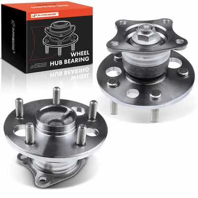 2 Pcs Rear Wheel Bearing & Hub Assembly