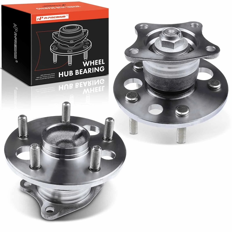 2 Pcs Rear Wheel Bearing & Hub Assembly for Toyota Solara 2000-2003 FWD