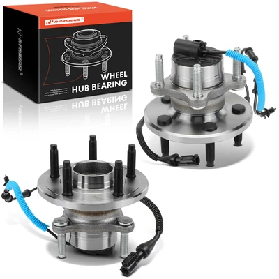2 Pcs Rear Wheel Hub Bearing Assembly