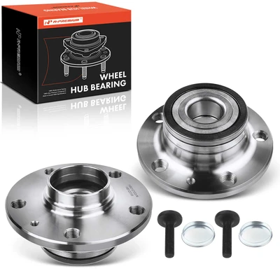 2 Pcs Rear Wheel Bearing & Hub Assembly