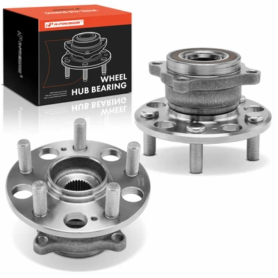 2 Pcs Rear Wheel Hub Bearing Assembly
