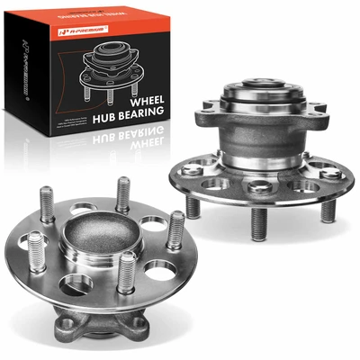 2 Pcs Rear Wheel Bearing & Hub Assembly