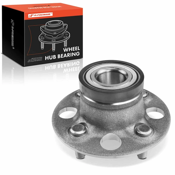 Rear Driver or Passenger Wheel Bearing & Hub Assembly for 2010-2014 Honda Insight