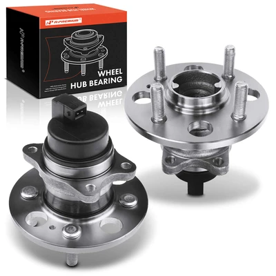 2 Pcs Rear Wheel Bearing & Hub Assembly