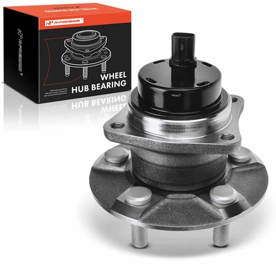 Rear Driver or Passenger Wheel Bearing & Hub Assembly with ABS Sensor