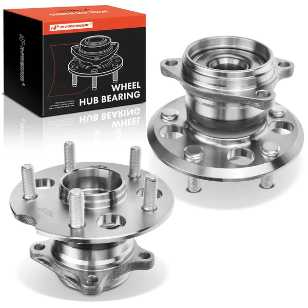 2 Pcs Rear Wheel Bearing & Hub Assembly for 2001-2005 Toyota RAV4