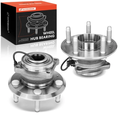 2 Pcs Rear Wheel Hub Bearing Assembly
