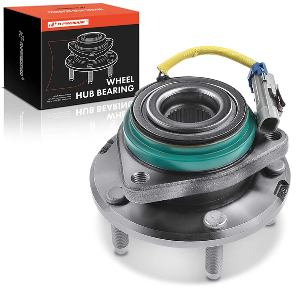 Rear Wheel Bearing & Hub Assembly with ABS Sensor for 2009-2013 Chevrolet Corvette