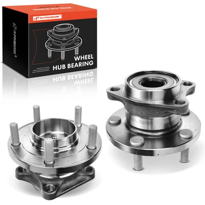 2 Pcs Rear Wheel Bearing & Hub Assembly