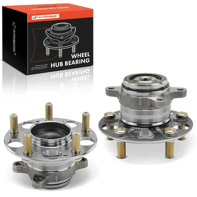 2 Pcs Rear Wheel Hub Bearing Assembly with ABS