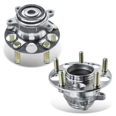 2 Pcs Rear Wheel Bearing & Hub Assembly