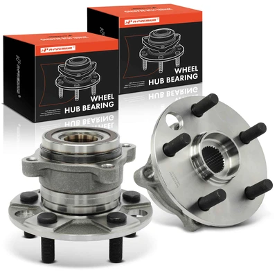 2 Pcs Rear Wheel Hub Bearing Assembly