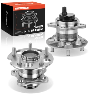 2 Pcs Rear Left & Right Wheel Bearing Hub Assembly