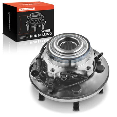 Rear Driver or Passenger Wheel Bearing & Hub Assembly with ABS Sensor