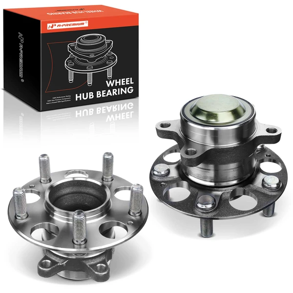A-Premium APHB0829 2013-2015 Acura ILX Wheel Bearing and Hub Assembly Kit Rear Driver & Passenger