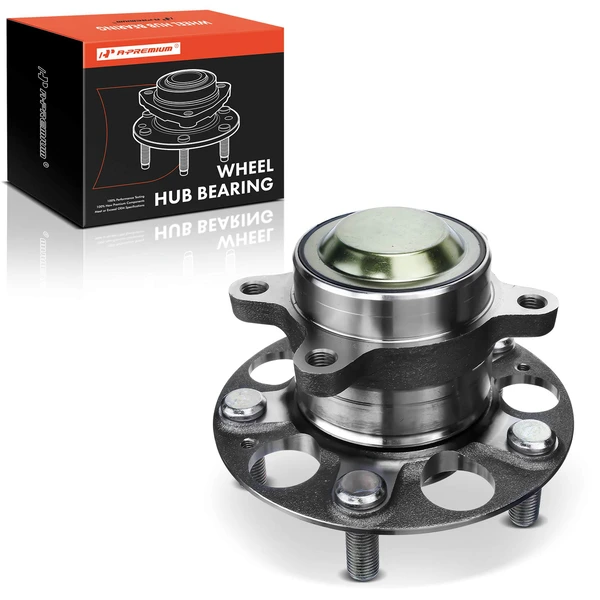 A-Premium APHB0828 2013-2015 Acura ILX Wheel Bearing and Hub Assembly Kit Rear Driver or Passenger