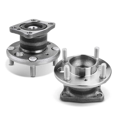 2 Pcs Rear Wheel Bearing & Hub Assembly