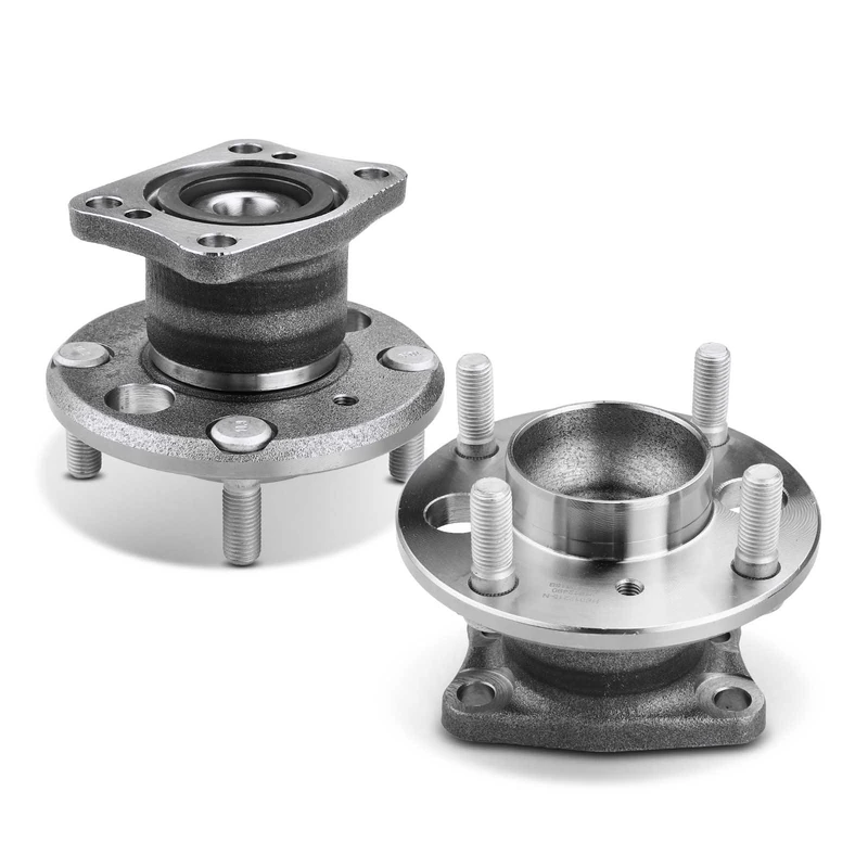 2 Pcs Rear Wheel Bearing & Hub Assembly for 2014 Ford Fiesta