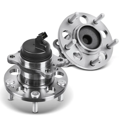 2 Pcs Rear Wheel Bearing & Hub Assembly