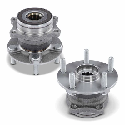 2 Pcs Rear Wheel Hub and Bearing Assy