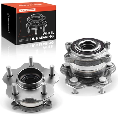 2 Pcs Rear Wheel Bearing & Hub Assembly