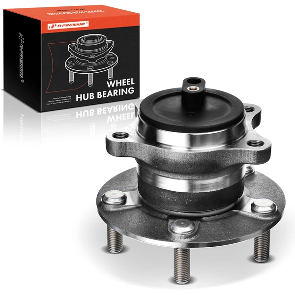 Rear Driver or Passenger Wheel Bearing & Hub Assembly with ABS Sensor for Mazda 6 2009-2013