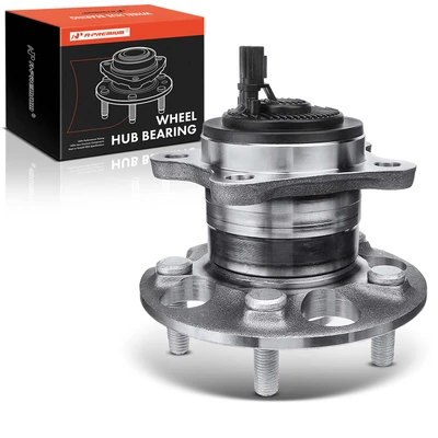Rear Passenger Wheel Bearing & Hub Assembly with ABS Sensor
