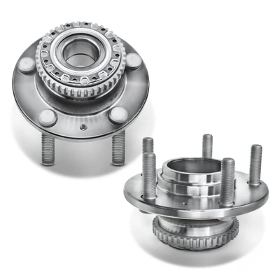 2 Pcs Rear Wheel Bearing & Hub Assembly
