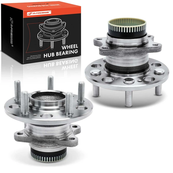 A-Premium APHB0212 2008-2012 Kia Rondo Wheel Bearing and Hub Assembly Kit Rear Driver & Passenger