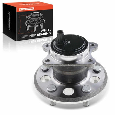 Rear Passenger Wheel Bearing & Hub Assembly with ABS Sensor