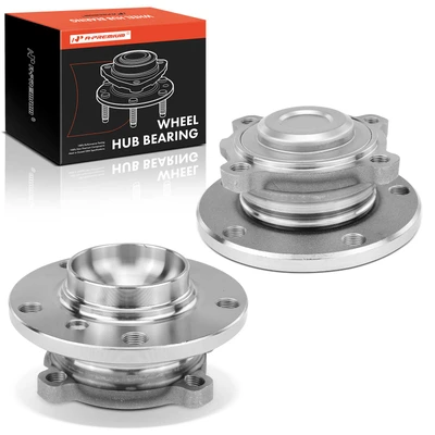 2 Pcs Rear Wheel Bearing & Hub Assembly