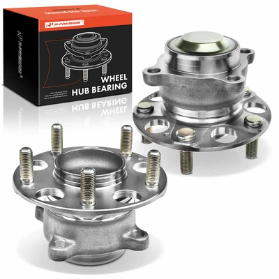 2 Pcs Rear Wheel Bearing & Hub Assembly