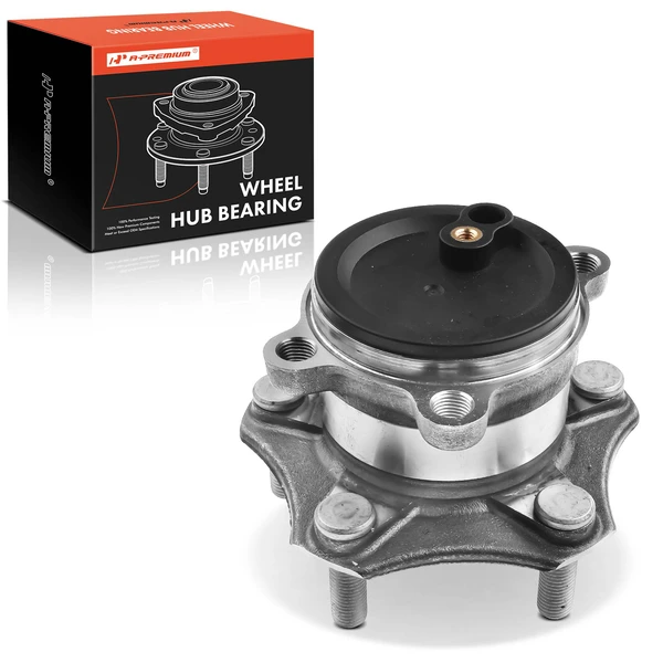 Rear Driver or Passenger Wheel Bearing & Hub Assembly with ABS Sensor for Mazda 3 14-18