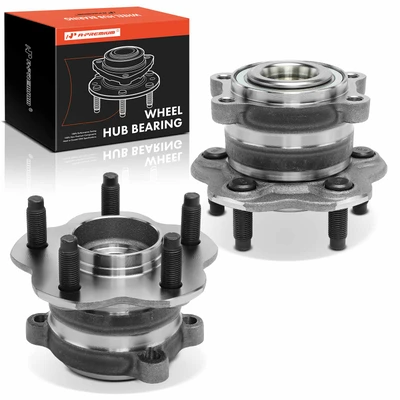 2 Pcs Rear Wheel Hub Bearing Assembly