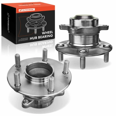 2 Pcs Rear Wheel Bearing & Hub Assembly