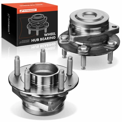 2 Pcs Wheel Bearing & Hub Assembly