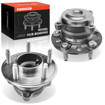 2 Pcs Rear Wheel Bearing & Hub Assembly