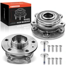 2 Pcs Rear Wheel Bearing & Hub Assembly