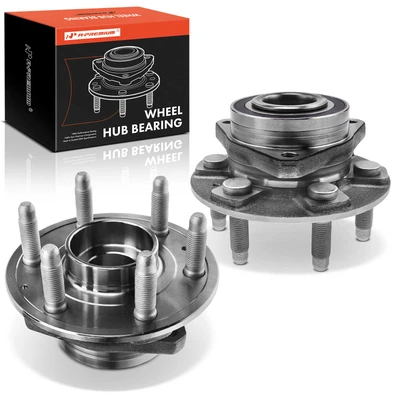 2 Pcs Wheel Bearing & Hub Assembly