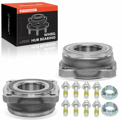 2 Pcs Rear Wheel Bearing Hub Assembly