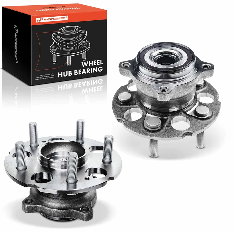 2 Pcs Rear Wheel Bearing & Hub Assembly for Honda CR-V 12-16 Acura RDX 3.5L