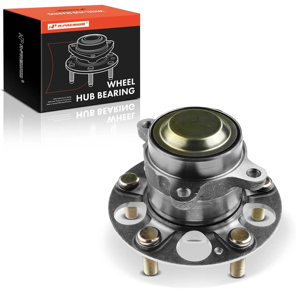 A-Premium APHB0840 2016-2018 Acura ILX Wheel Bearing and Hub Assembly Kit Rear Driver or Passenger