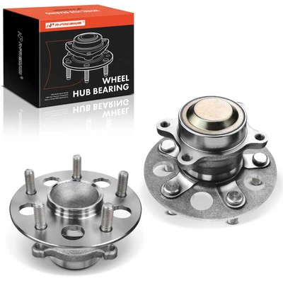 2 Pcs Rear Wheel Bearing & Hub Assembly